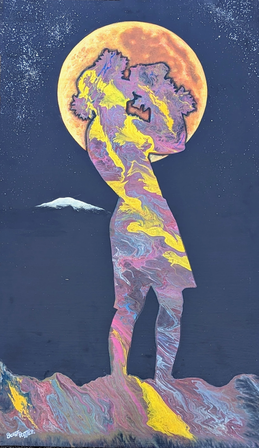 Kane moon O' Mauna Kea